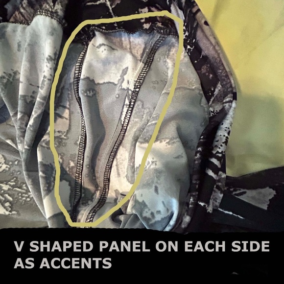 NEW PHOTOS! GAUCHOS, WIDE LEG, BLACK PRINT COMBO, SIZE 4X, MADE IN CANADA!!, - Picture 8 of 15